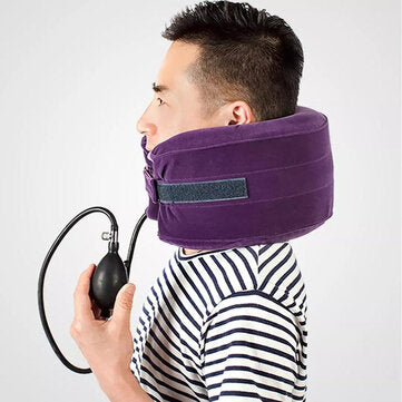 Spine massage Travel pillow Collar Stretcher Hammock Relieve Fatigue Relax