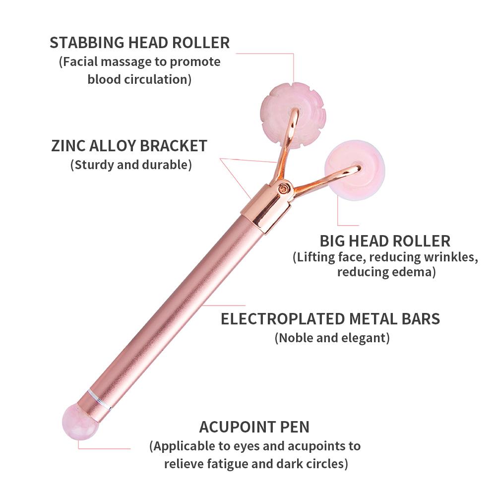 Facial Massager Roller Double-headed