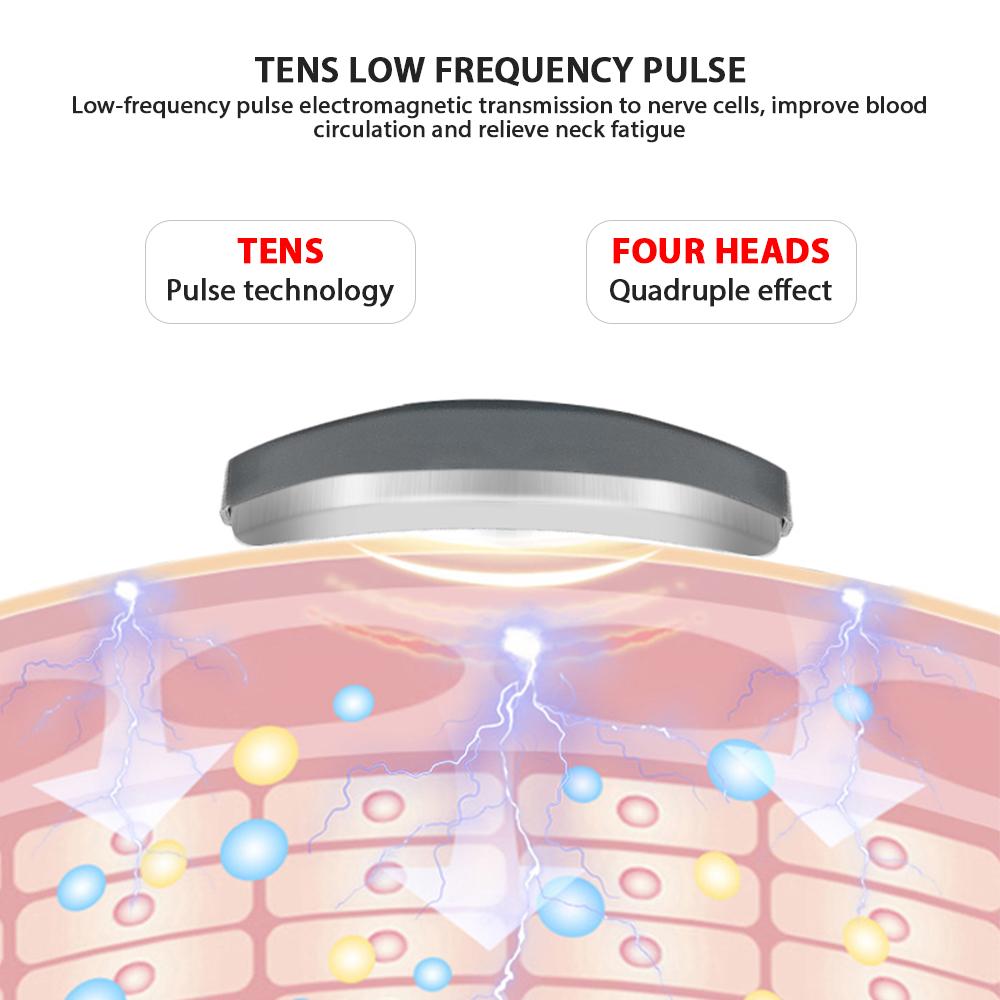 Intelligent neck massager for pain relief
