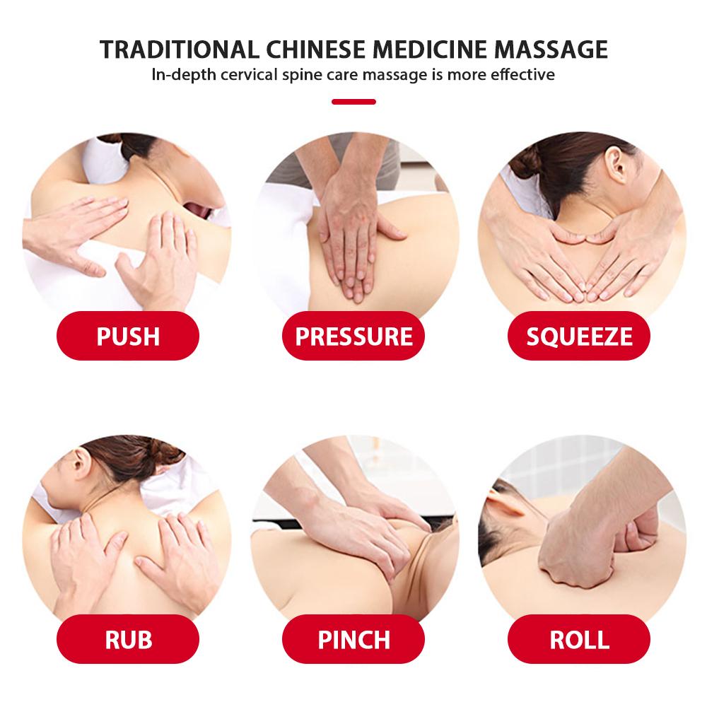Intelligent neck massager for pain relief