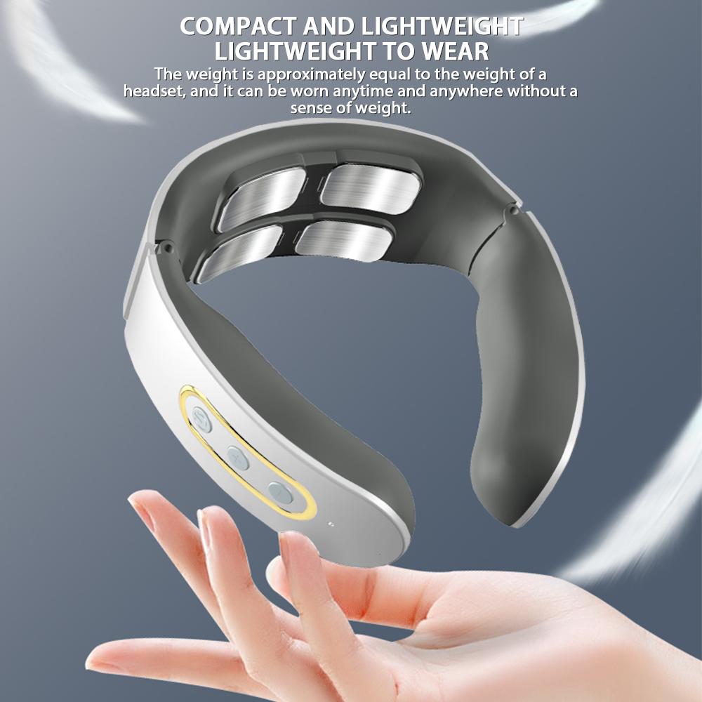 Intelligent neck massager for pain relief