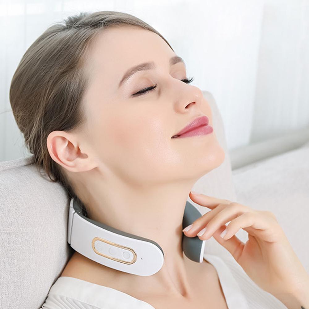 Intelligent neck massager for pain relief