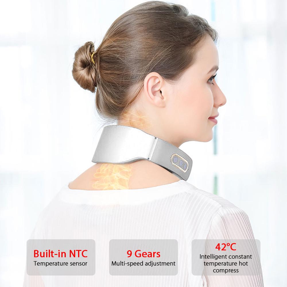 Intelligent neck massager for pain relief