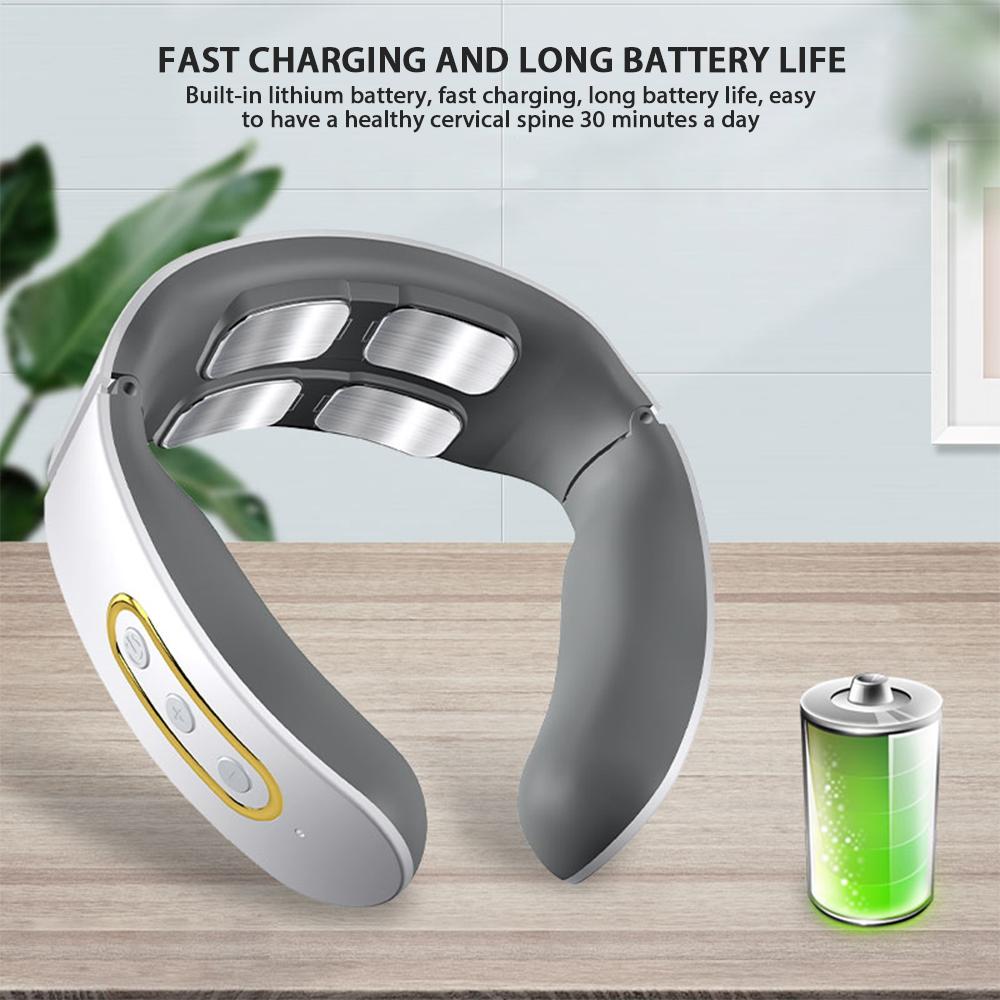 Intelligent neck massager for pain relief