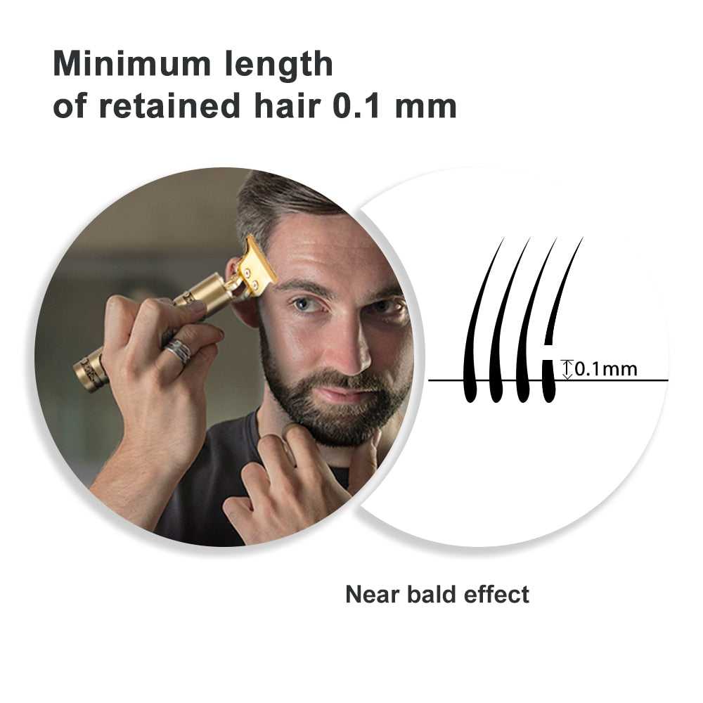 Hair Cutting Machine T9 Vintage Hair Trimmer for Men Barber Clippers