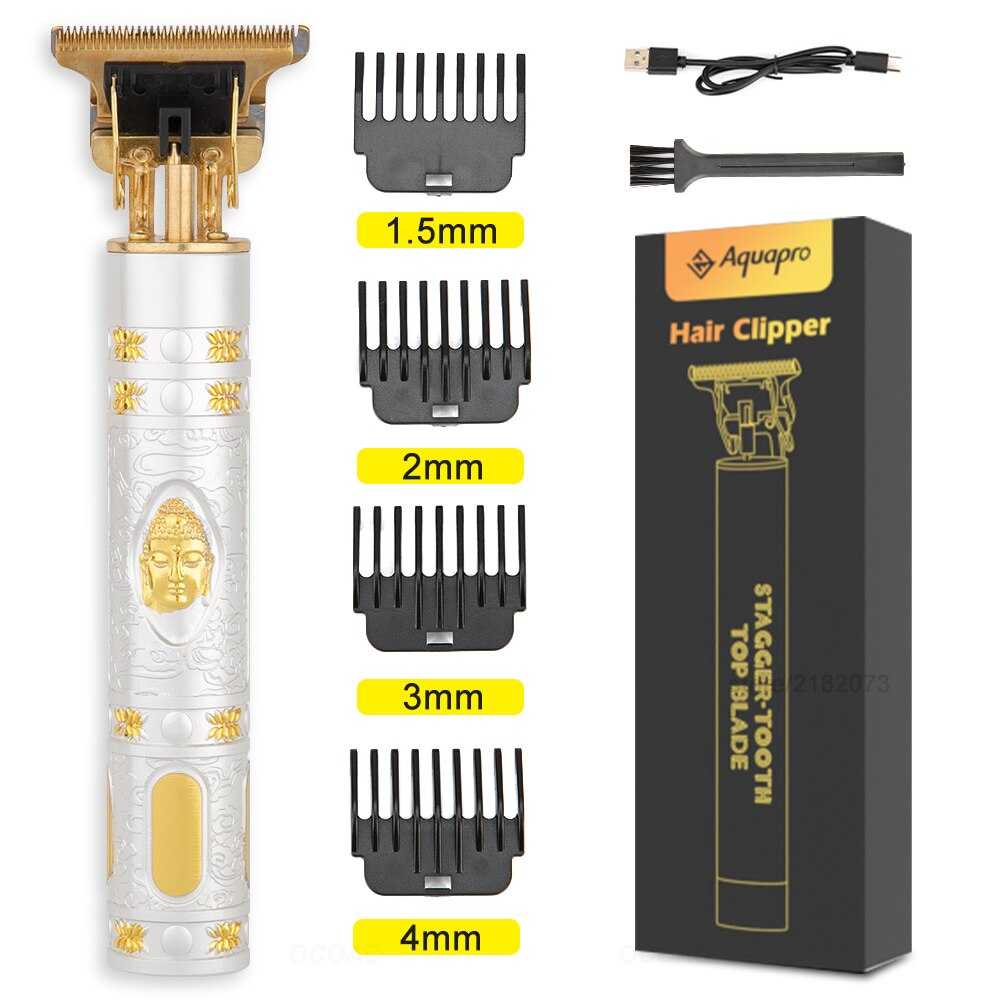 Hair Clipper Barber Dragon Hair Trimmer for Men Finishing Hair Cutting Machine