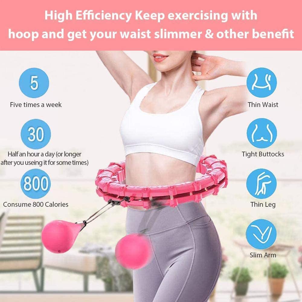 18-24 Knots Adjustable Exercise Hoop Smart