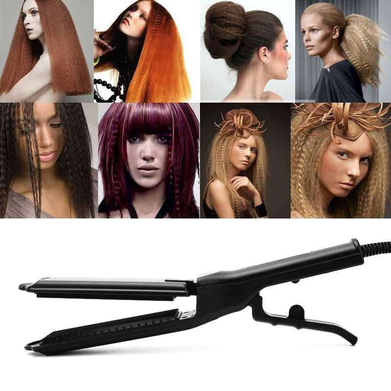 Professional Hair Crimper Corrugated Corn Irons Wave Curler Small Wave
