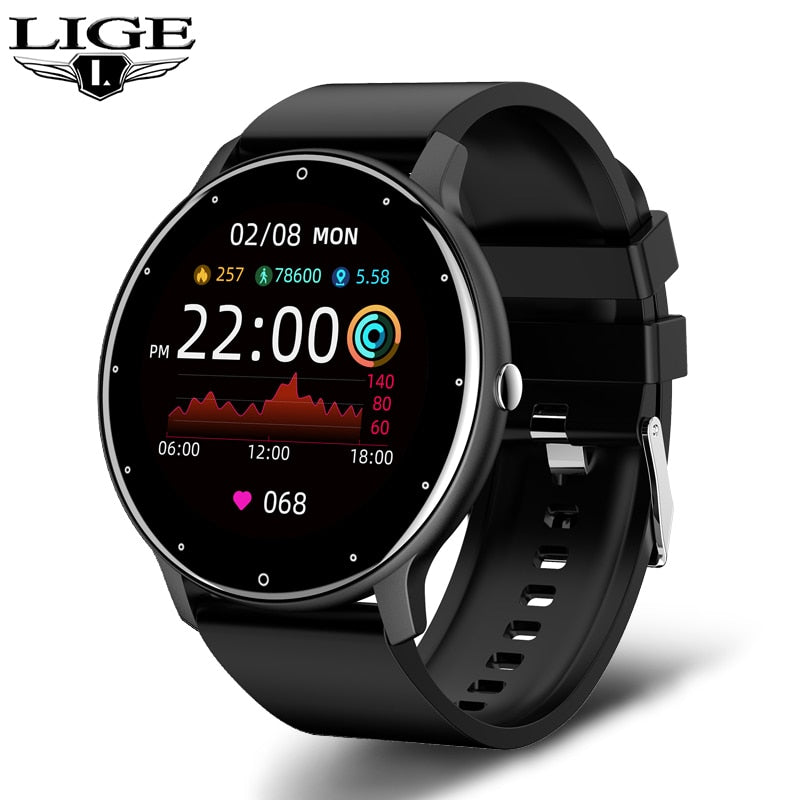 2022 New Smart Watch Men Full Touch Screen