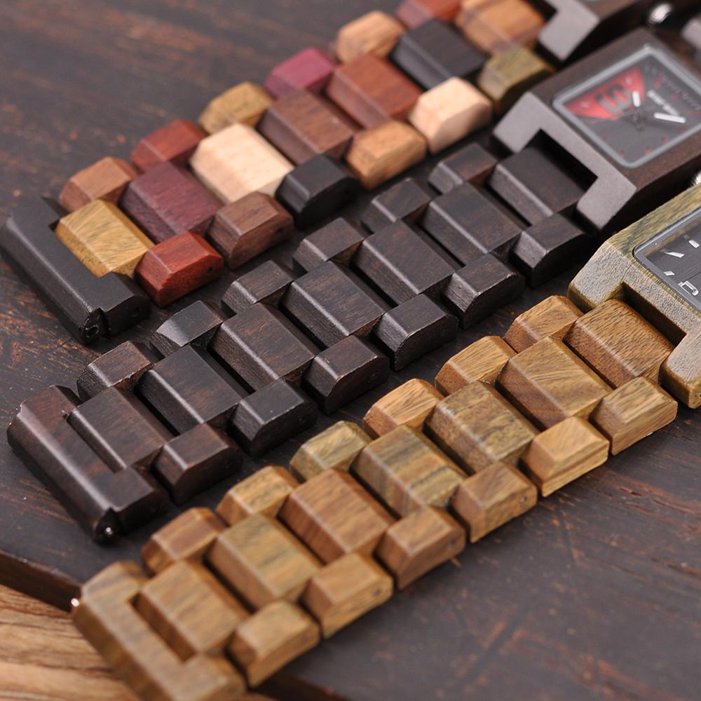 Women Watches Wooden Quartz Wrist Watch
