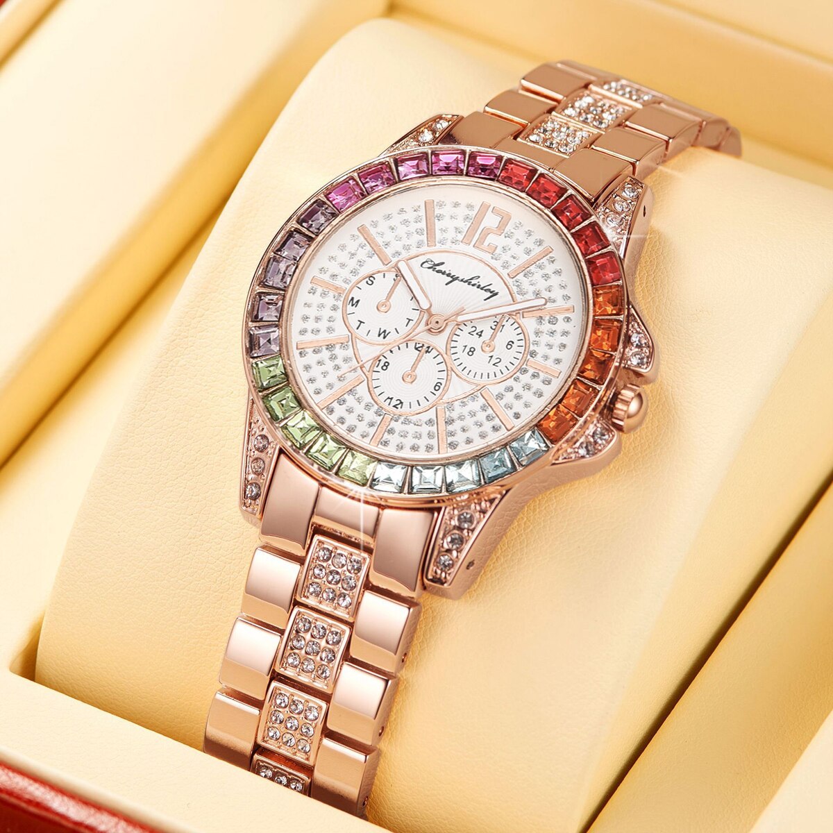Fashion Women Watch With Diamond Watch Ladies Top Luxury