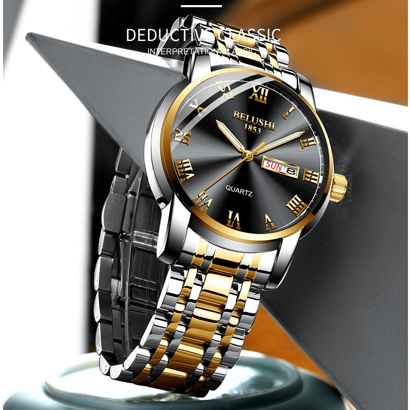 Top Brand Luxury Mens Watches Luminous Waterproof