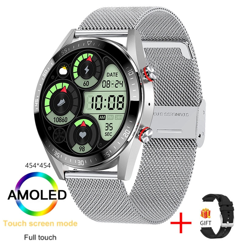 New Smart Watch Men 454*454 AMOLED Always