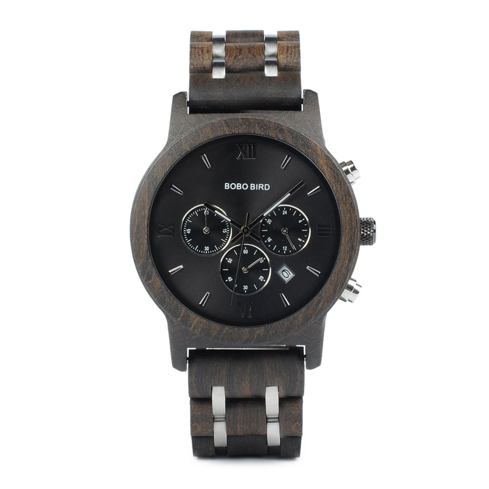 Wooden Watch Men erkek kol saati Luxury