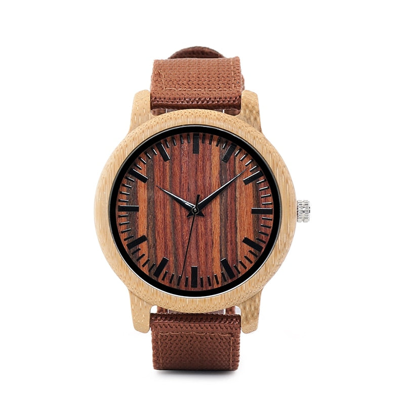 Watches Women Relogio Feminino Bamboo