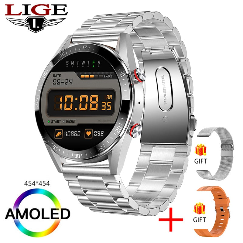New 454*454 Screen Smart Watch Men.