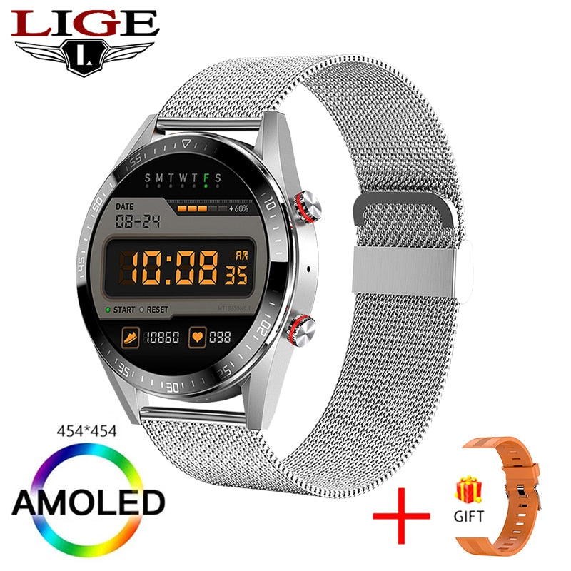 New 454*454 Screen Smart Watch Men.