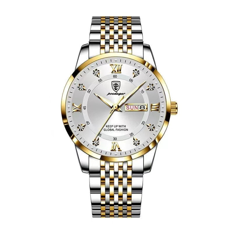 2022 fashion watch men stainless steel