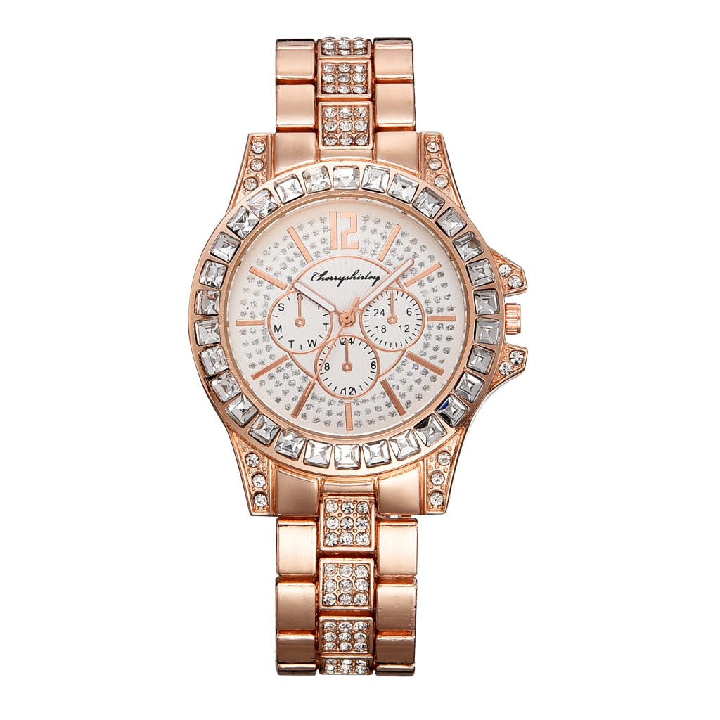 Fashion Women Watch With Diamond Watch Ladies Top Luxury