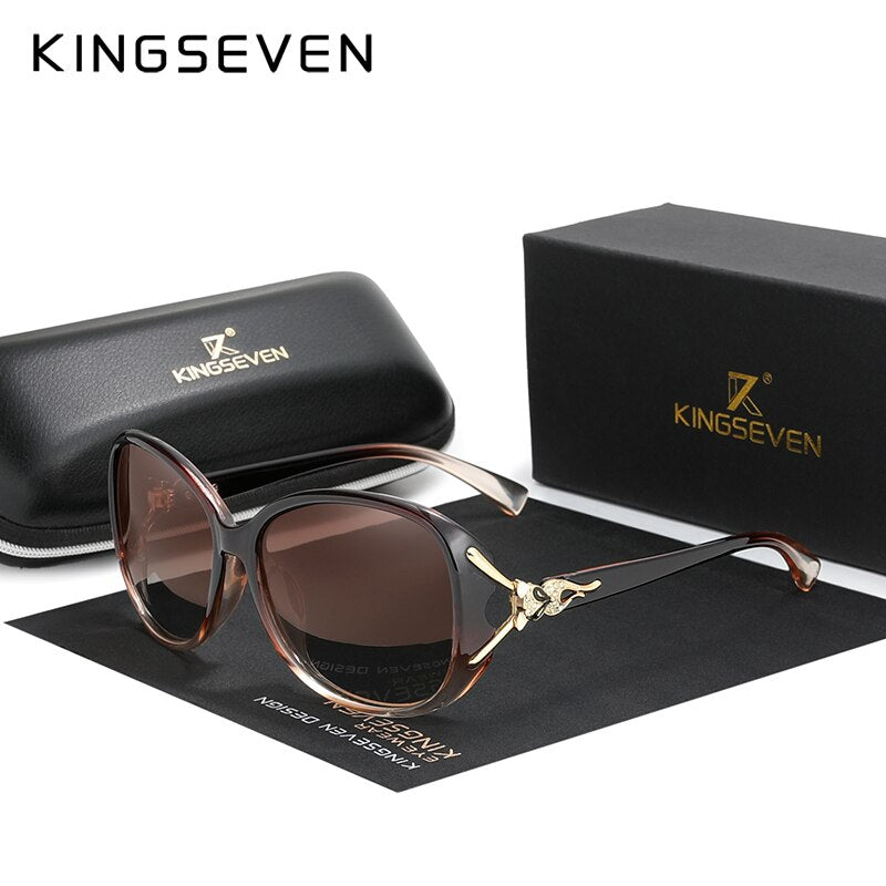 Sunglasses Polarized Retro Big frame luxury Eyewear