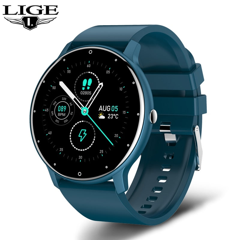 2022 New Smart Watch Men Full Touch Screen
