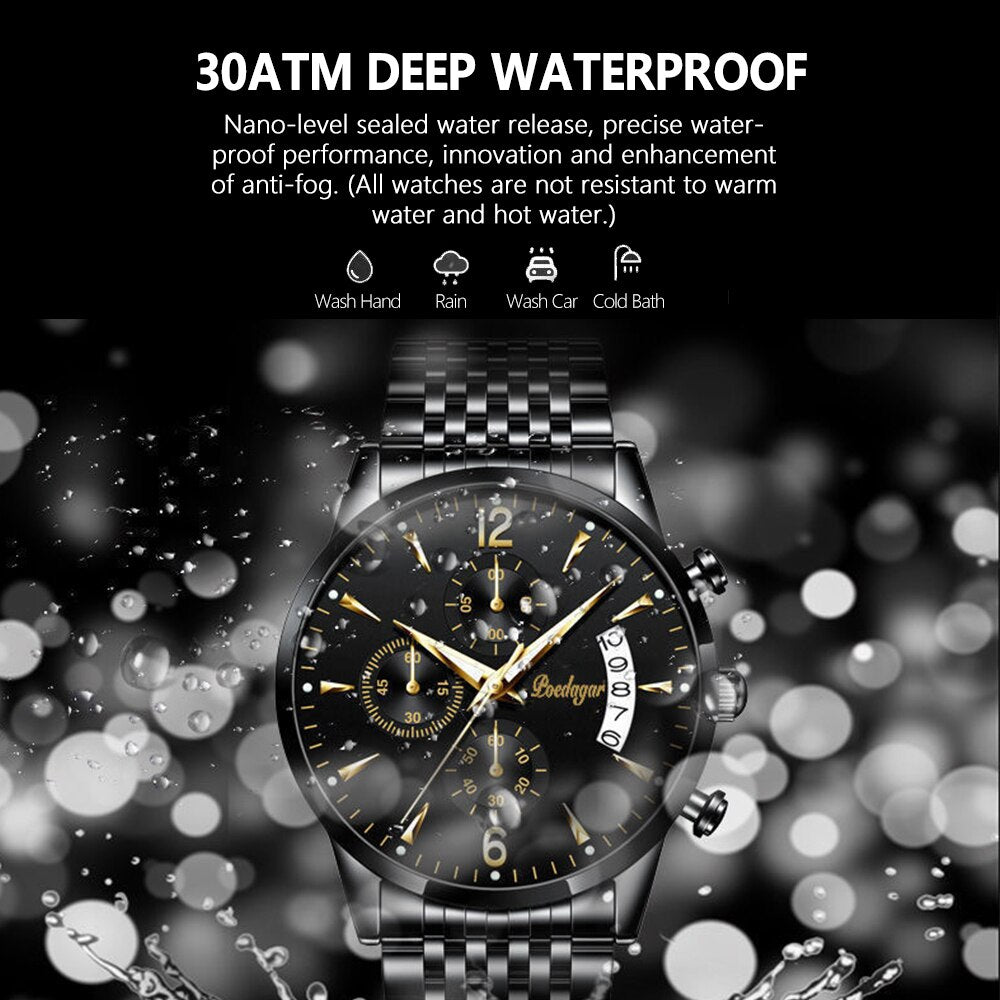 New Fashion Men Watch Waterproof Luminous