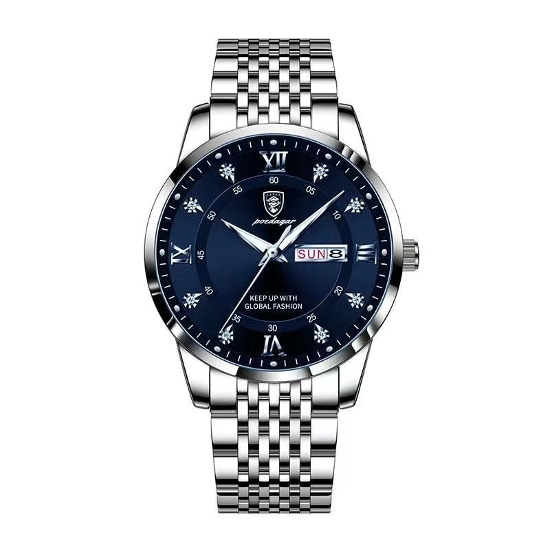 2022 fashion watch men stainless steel
