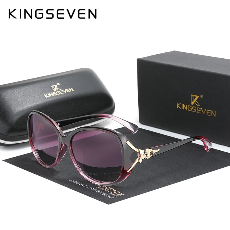 Sunglasses Polarized Retro Big frame luxury Eyewear