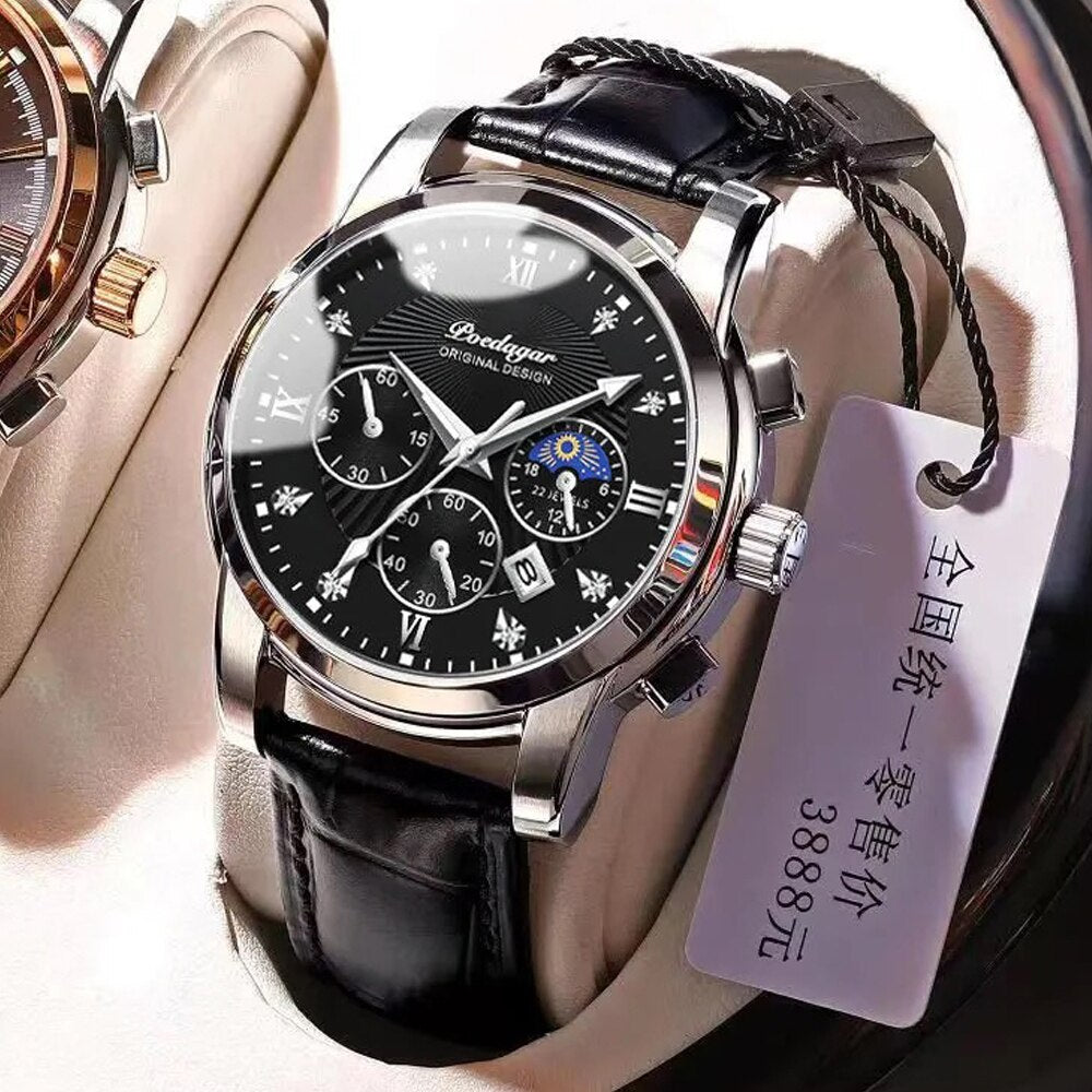 New Fashion Mens Watches Waterproof Luminous