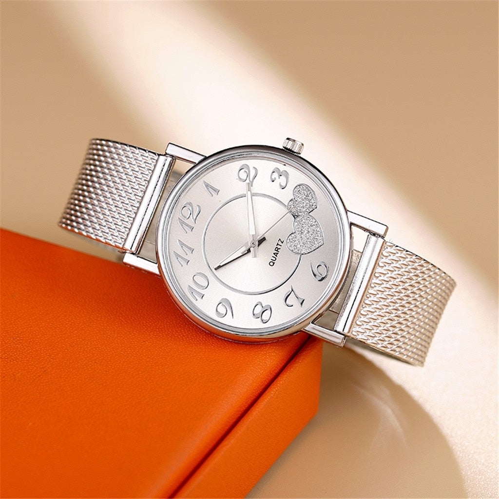 Fashion Women Watches Ladies Watch Silver