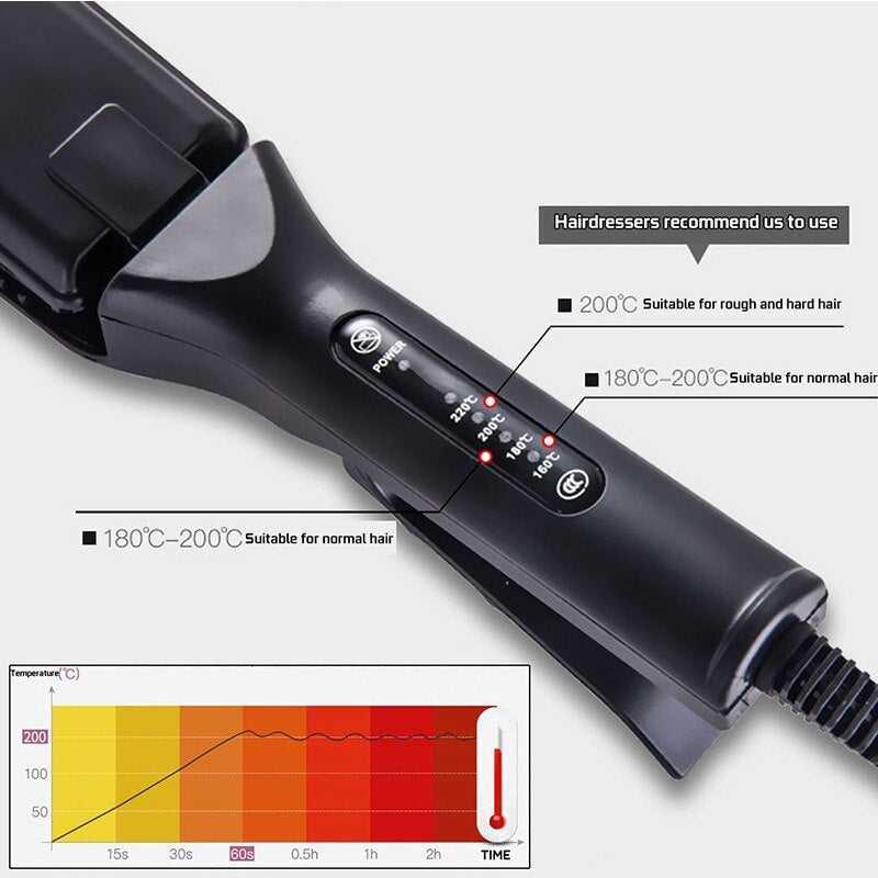 Professional Hair Crimper Corrugated Corn Irons Wave Curler Small Wave