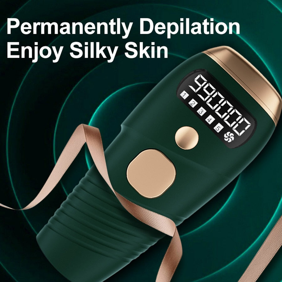 Laser Epilator For Women IPL Hair Removal 990000 Flashes. - TEXVIN