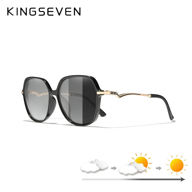 2022 Design Big Frame Polarized Sunglasses For Women UV400