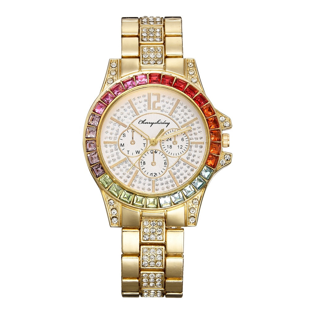 Fashion Women Watch With Diamond Watch Ladies Top Luxury