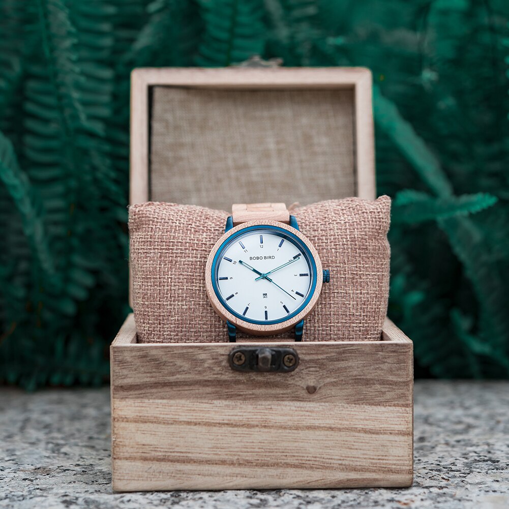 Fashion Wood Ladies Watch Quartz Wristwatches Female
