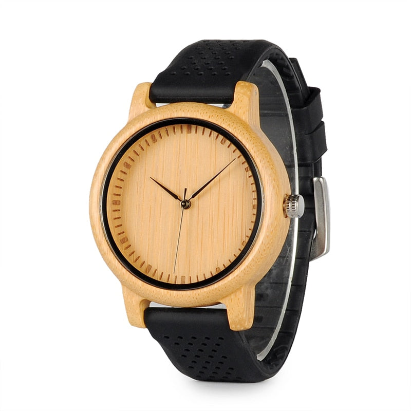 Watches Women Relogio Feminino Bamboo