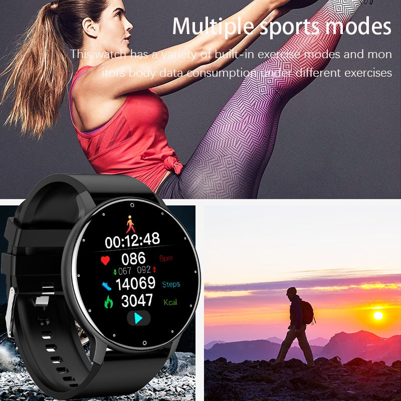 2022 New Smart Watch Men Full Touch Screen