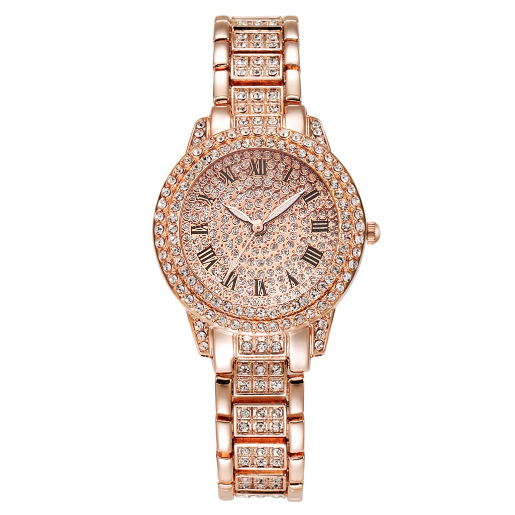 Diamond Women Watches Gold Watch Ladies Wrist