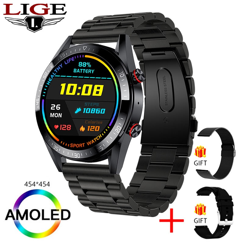 New 454*454 Screen Smart Watch Men.