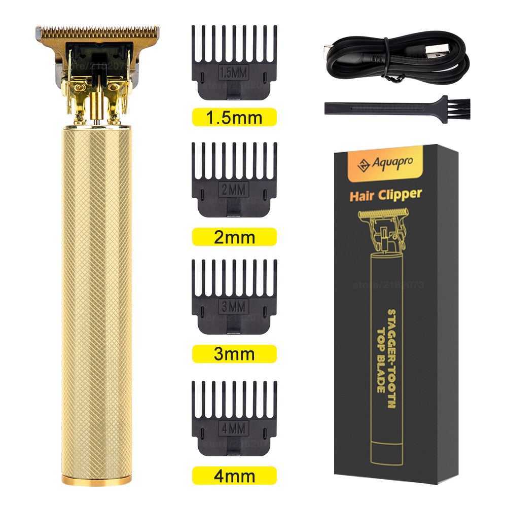 T9 Vintage Hair Lighter Clipper For Men Barber Hairdresser Hair Cutting Machine
