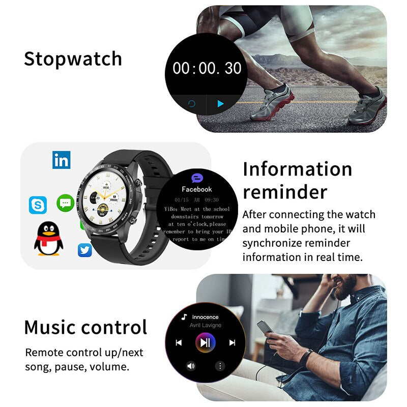 Luxury Watches Bluetooth Call Smart watch