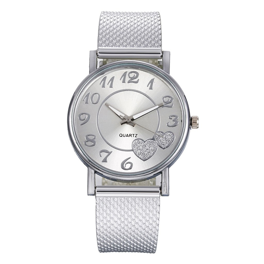 Fashion Women Watches Ladies Watch Silver