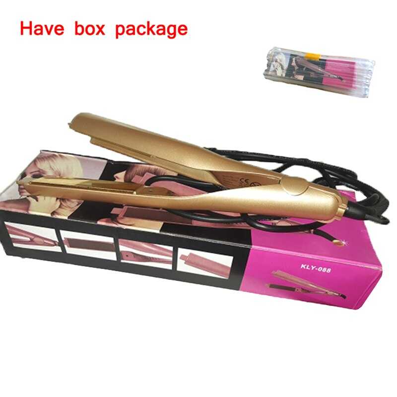 Hair Curling Brush Professional Ceramic Curler Flat Iron Hair Tools Hair Straightener