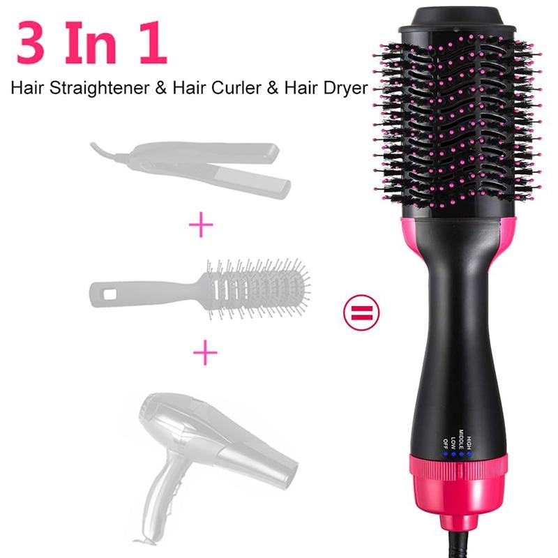 Hair straightener Step Electric Hot Air Brush