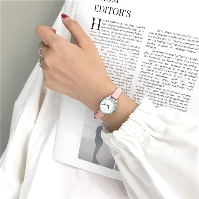 Fashion White Small Watches 2022