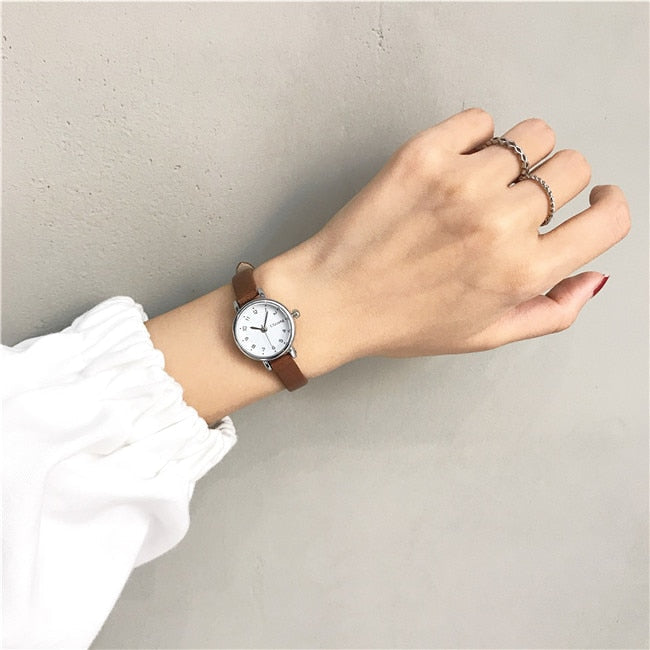 Fashion White Small Watches 2022