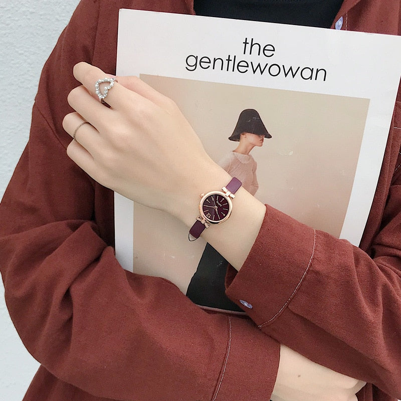 Elegant Ladies Dress Wristwatches Small Women Fashion Watches