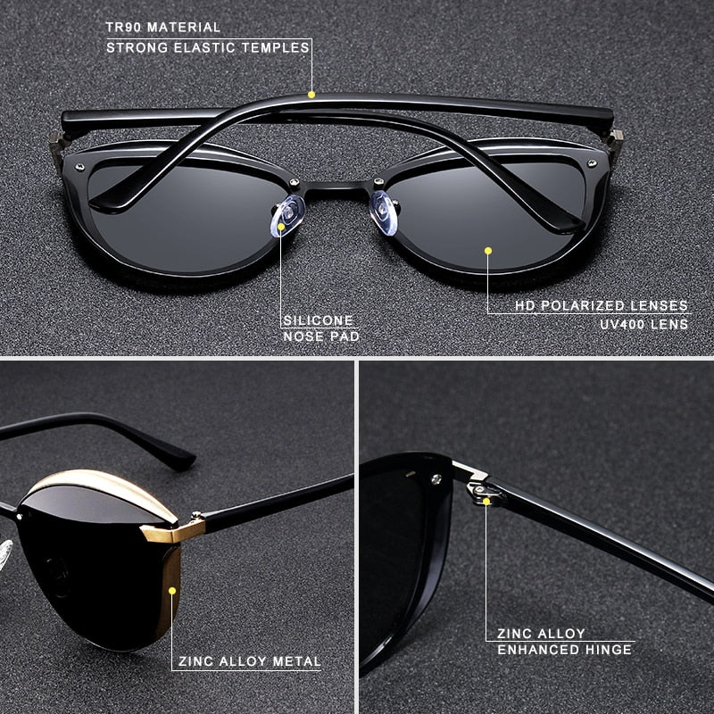 Polarized Sunglasses For Women Luxury Design