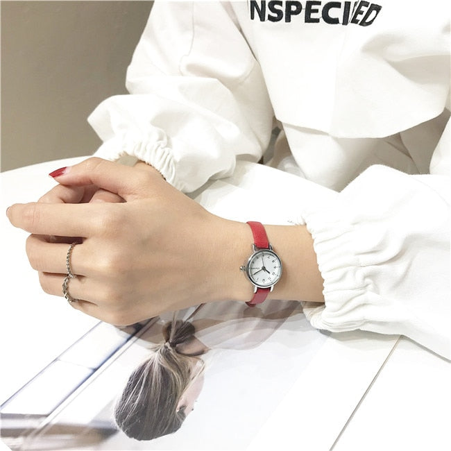 Fashion White Small Watches 2022