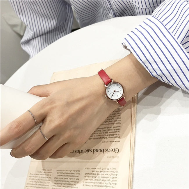 Fashion White Small Watches 2022
